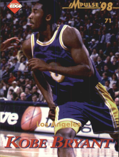 1998 Collector's Edge Impulse #71 Tobe Bailey/Kobe Bryant back image