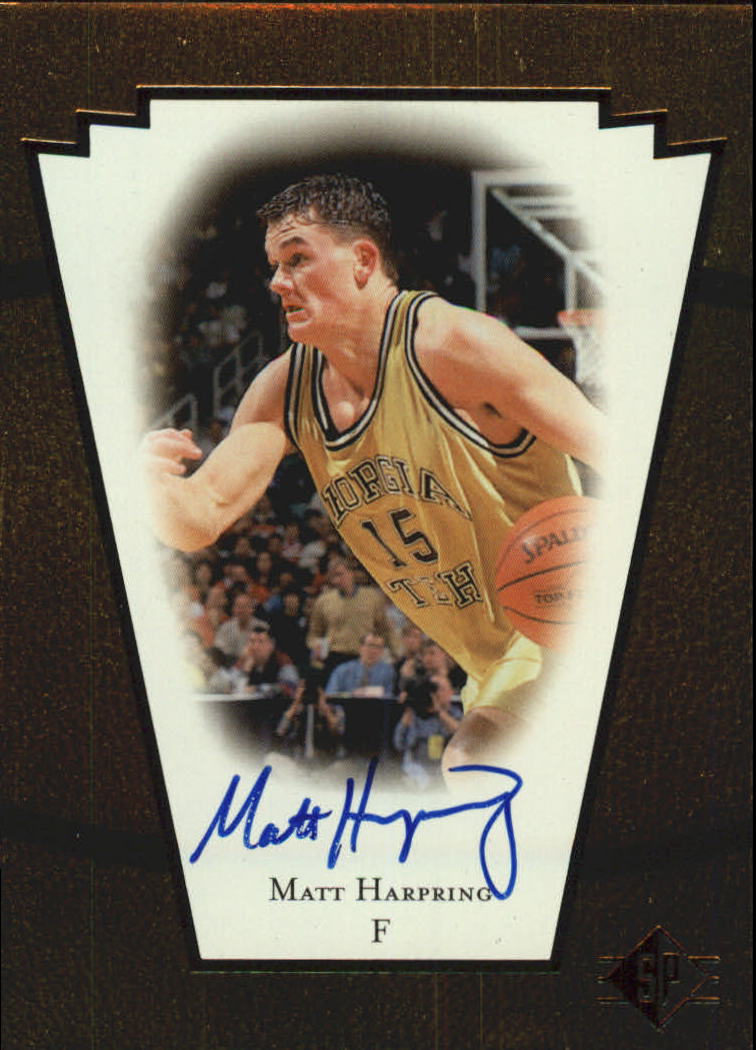 1998 SP Top Prospects Vital Signs #MH Matt Harpring