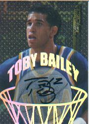 1998 Collector's Edge Impulse Pro Signatures #13 Toby Bailey