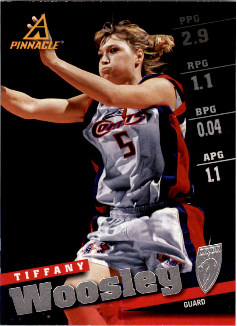 1998 Pinnacle WNBA #50 Tiffany Woosley
