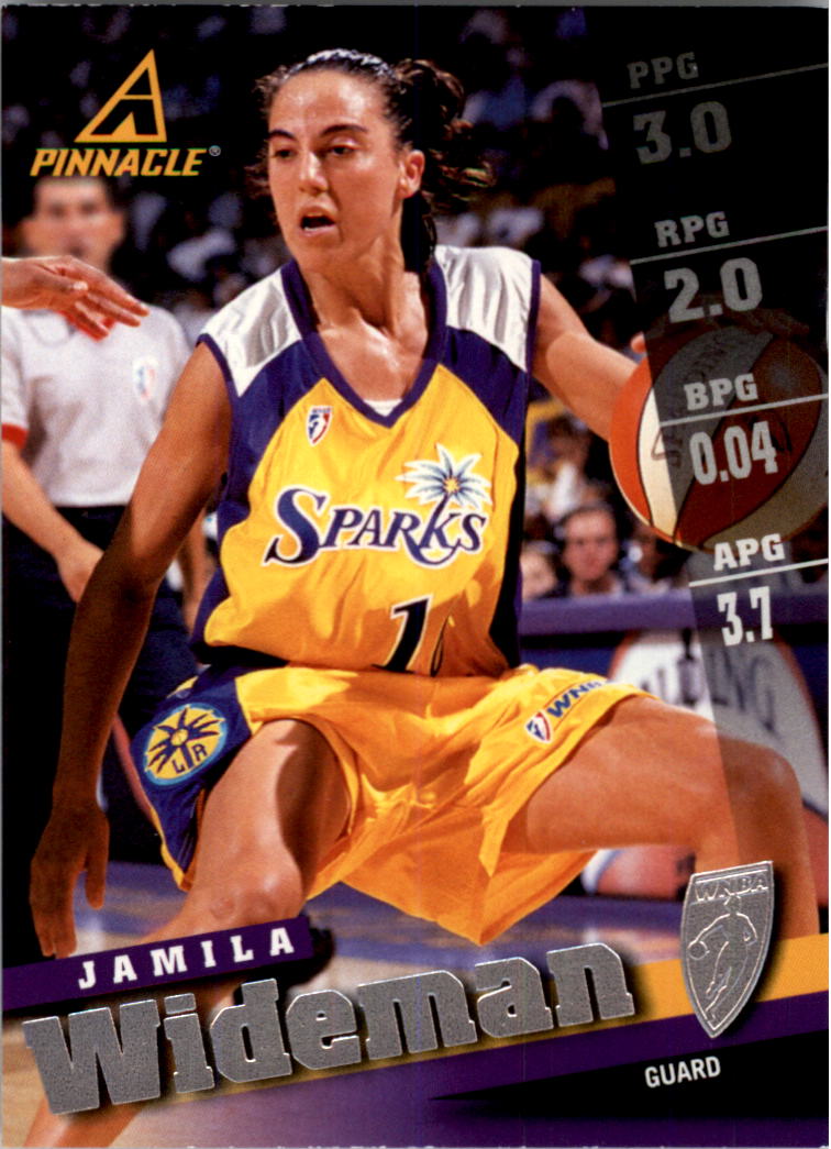 1998 Pinnacle WNBA #52 Jamila Wideman