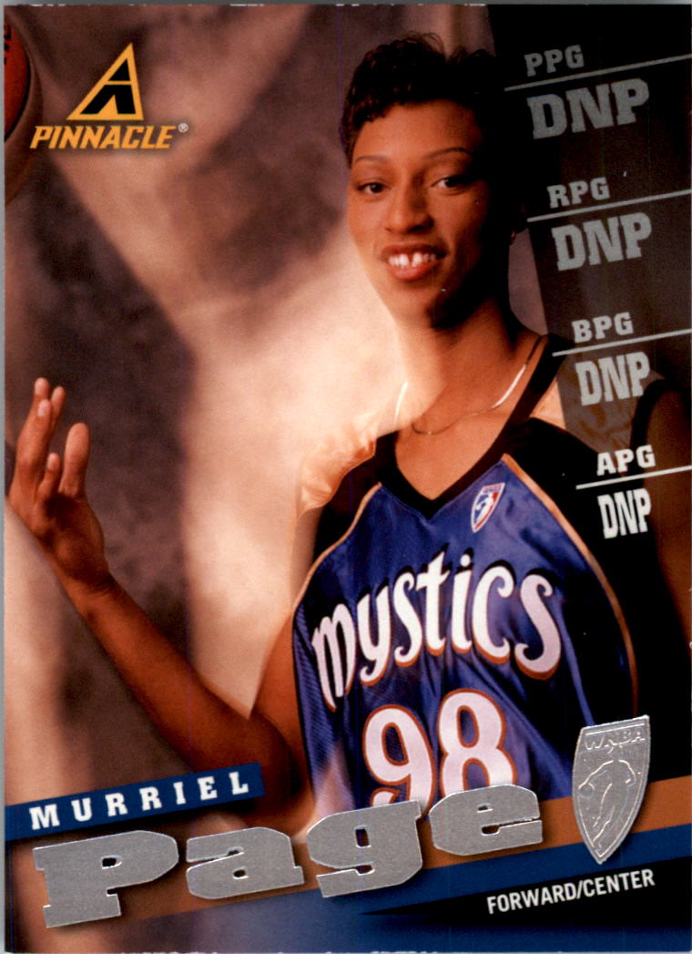 1998 Pinnacle WNBA #54 Murriel Page RC