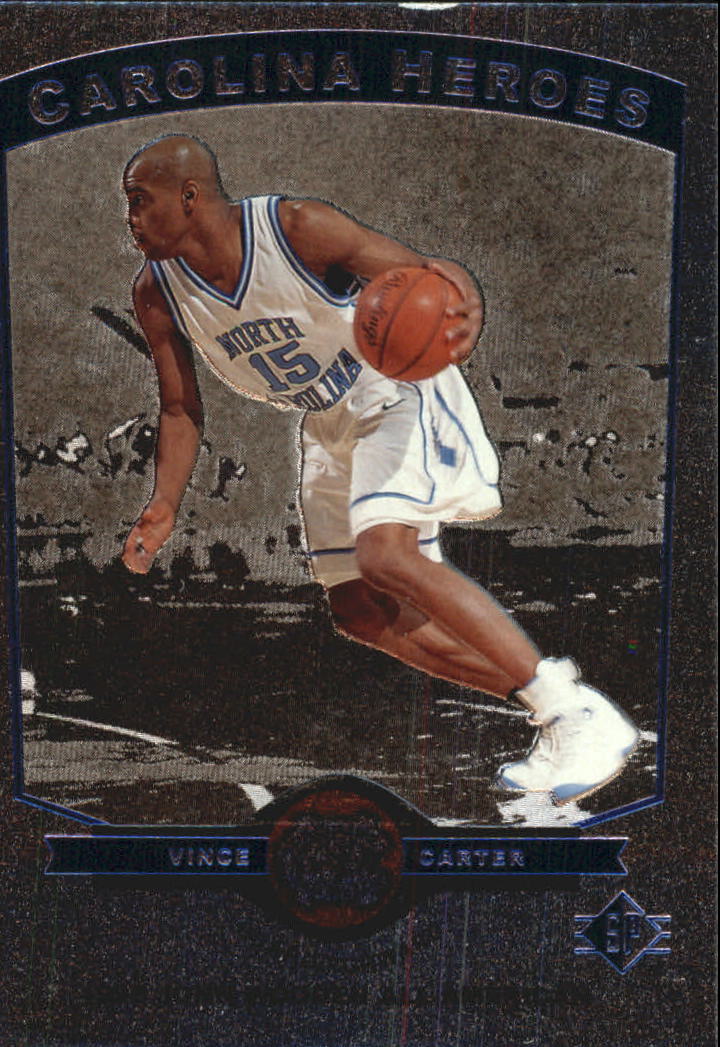 1998 SP Top Prospects Carolina Heroes #H7 Vince Carter