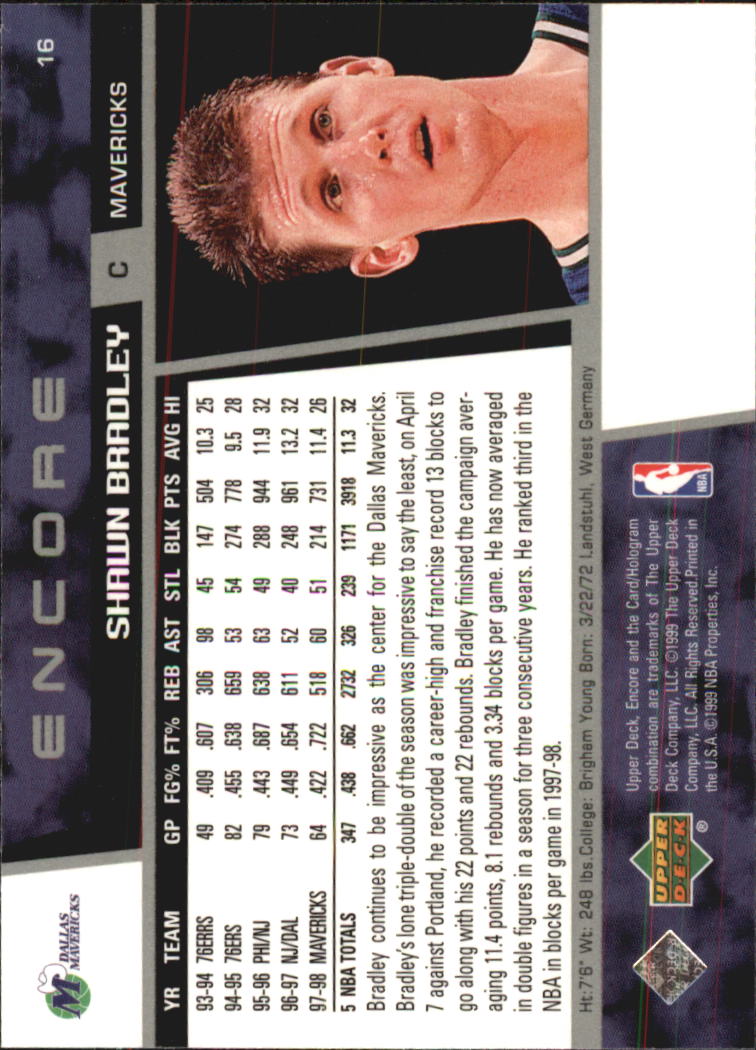 A8522- 1998-99 Upper Deck Encore BK 1-150 + Einsätze -du Pick- 15 + Gratis US - Bild 25 von 178