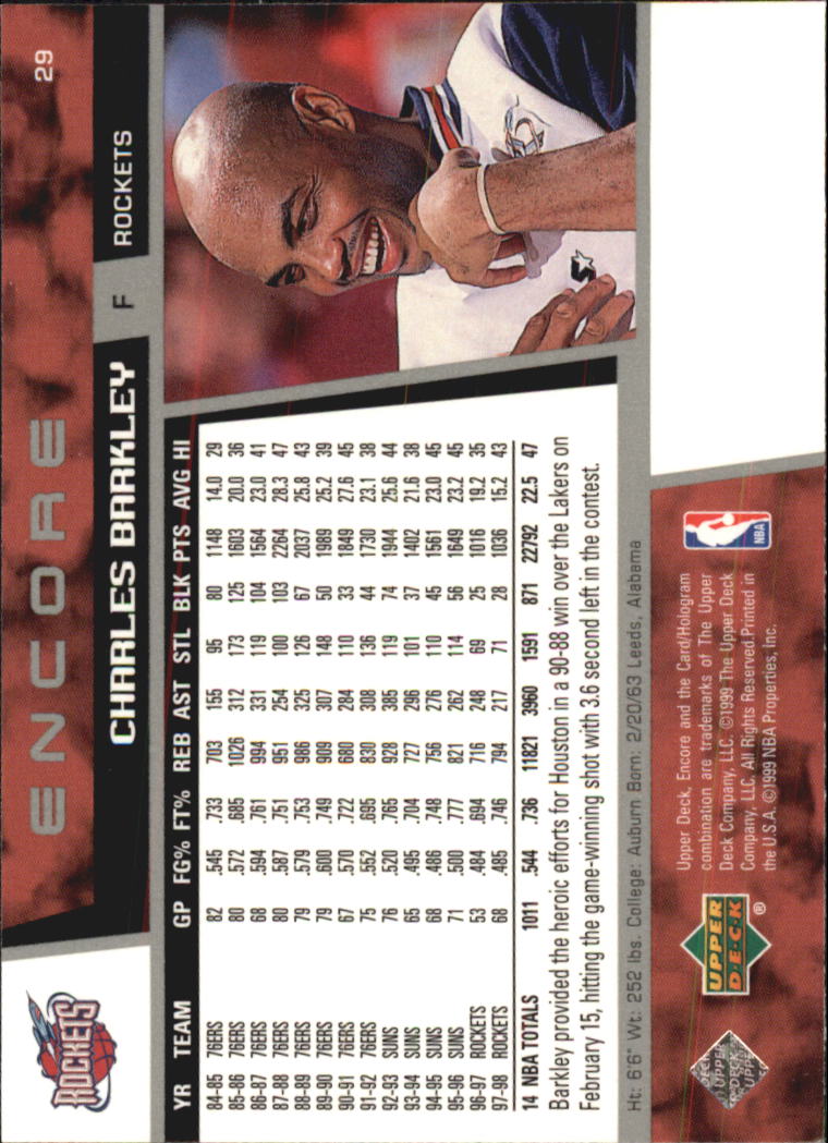 Charles Barkley cards (1989-2022) 76ers Rockets Suns - You Choose - Bild 167 von 210