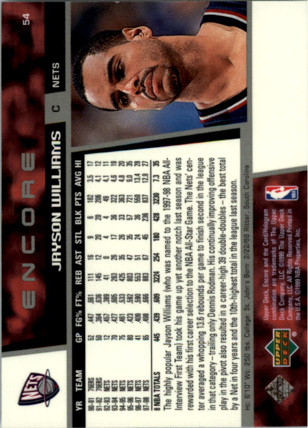 A8522- 1998-99 Upper Deck Encore BK 1-150 + Einsätze -du Pick- 15 + Gratis US - Bild 89 von 178