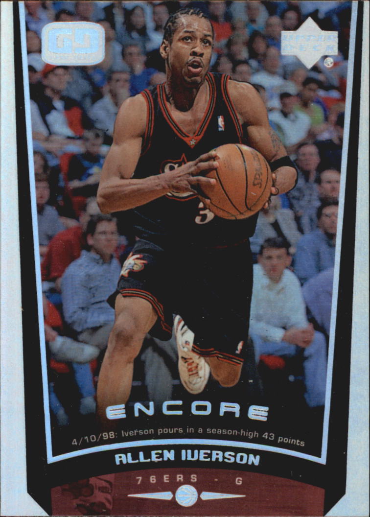 1998-99 Upper Deck Encore #61 Allen Iverson