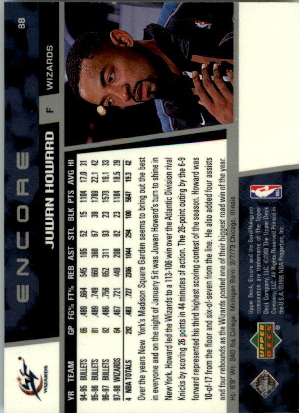 A8522- 1998-99 Upper Deck Encore BK 1-150 + Einsätze -du Pick- 15 + Gratis US - Bild 149 von 178