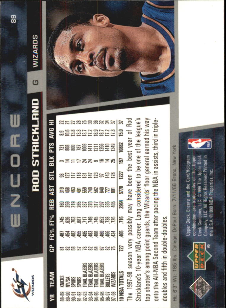 A8522- 1998-99 Upper Deck Encore BK 1-150 + Einsätze -du Pick- 15 + Gratis US - Bild 151 von 178