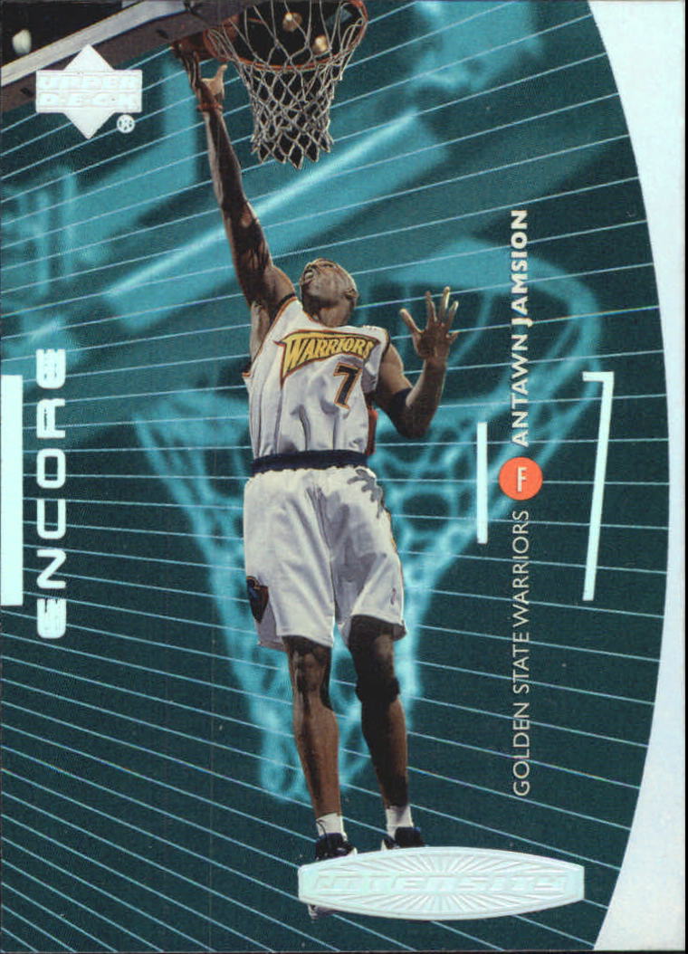 Upper Deck 1999 Century Legends Basketball Card#60 Antawn Jamison Golden State Warrior