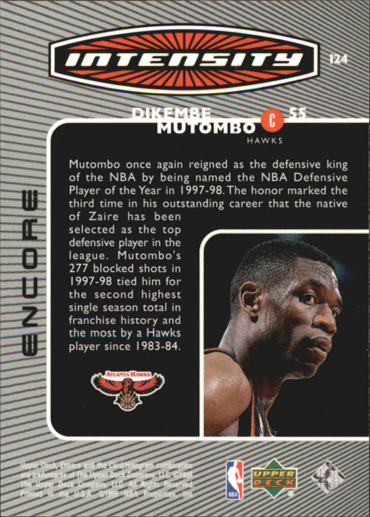 A8522- 1998-99 Upper Deck Encore BK 1-150 + Einsätze -du Pick- 15 + Gratis US - Bild 161 von 178
