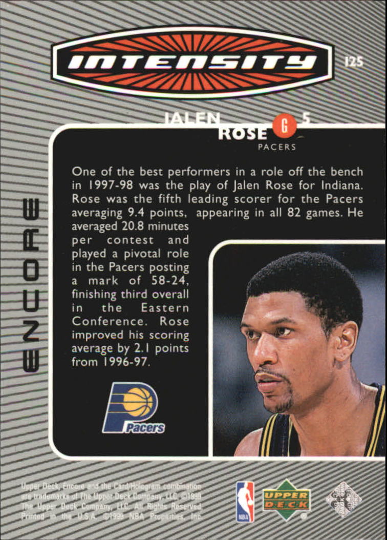 A8522- 1998-99 Upper Deck Encore BK 1-150 + Einsätze -du Pick- 15 + Gratis US - Bild 163 von 178
