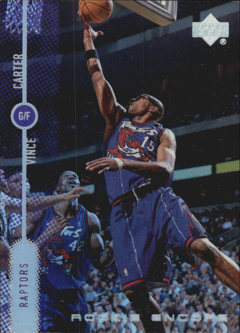 1998-99 Upper Deck Encore Rookie Encore #RE10 Vince Carter