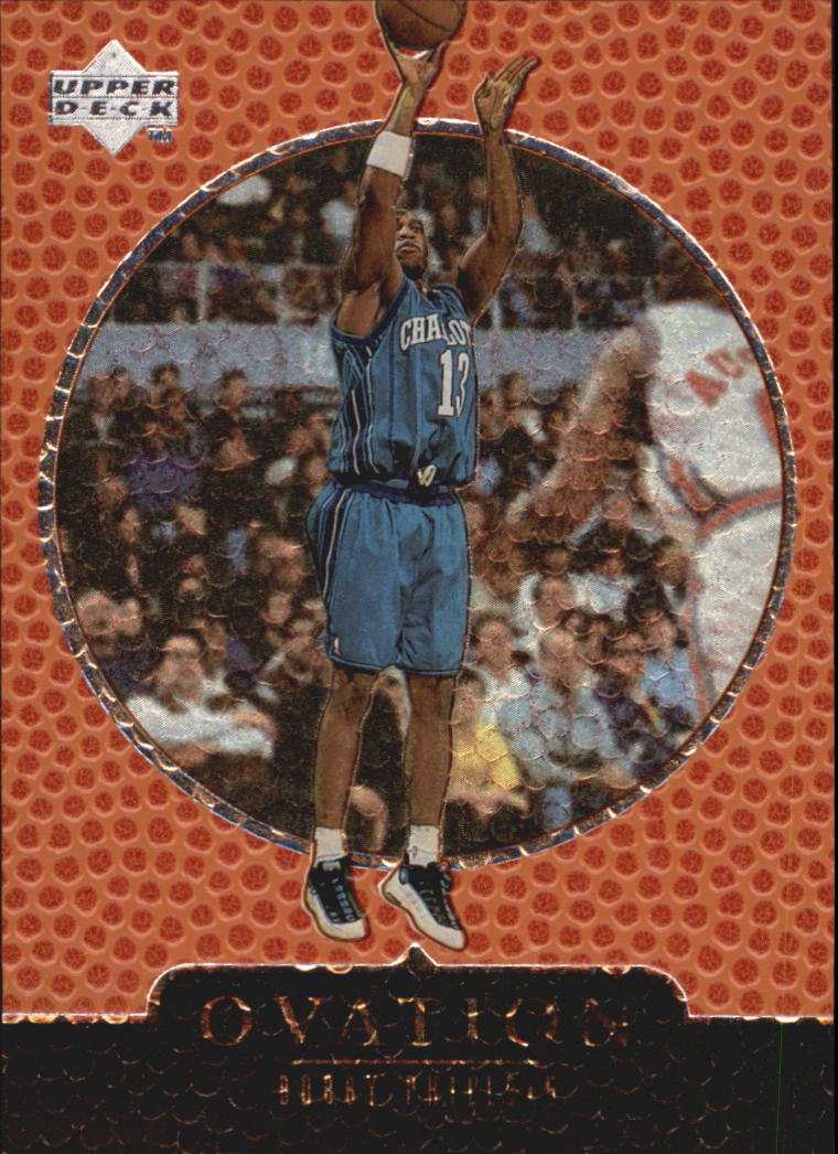 1998 Upper Deck Ovation 32 Alonzo Mourning Miami Heat Basketball Card