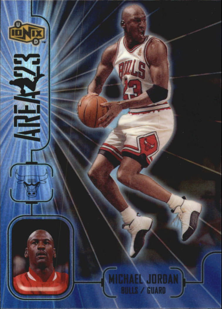1998-99 UD Ionix Area 23 #A6 Michael Jordan