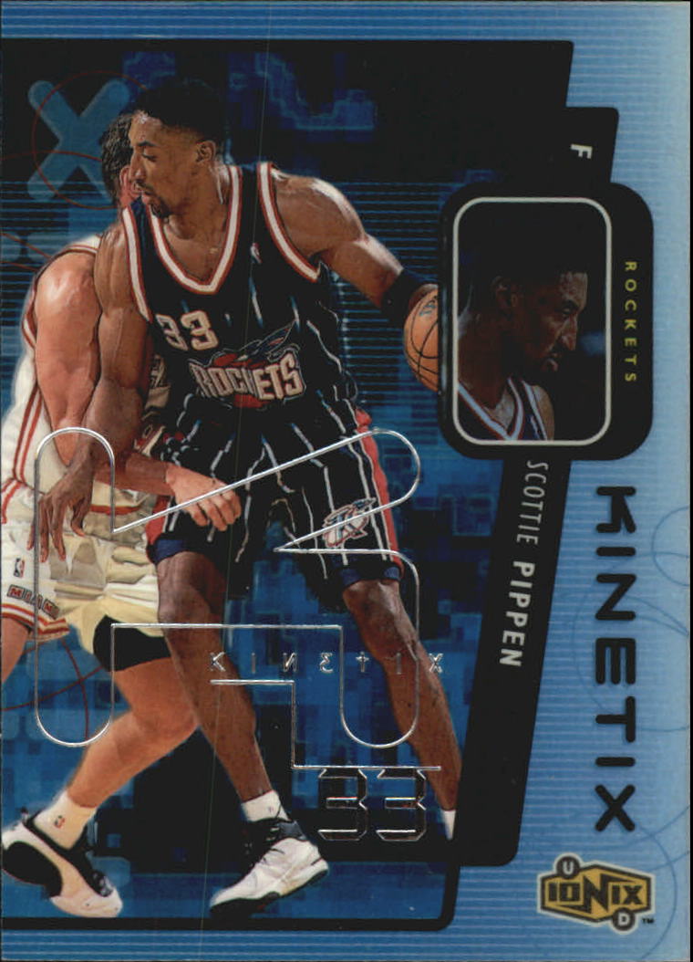 1998-99 UD Ionix Kinetix #K20 Scottie Pippen
