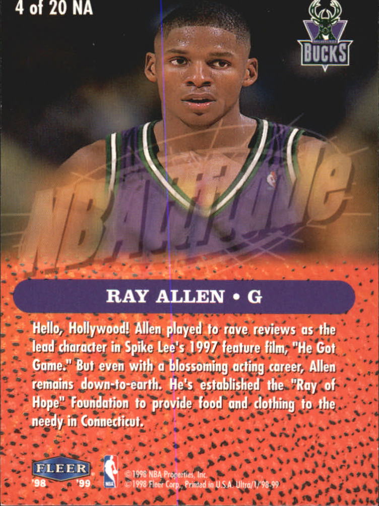 1998-99 Ultra Basketball NBAttitude Insert Singles - You Choose - Picture 9 of 39