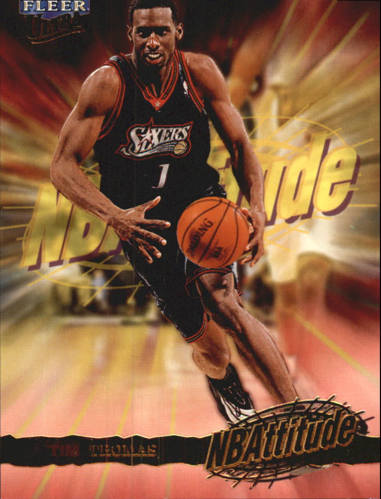 1998-99 Ultra NBAttitude #8 Tim Thomas