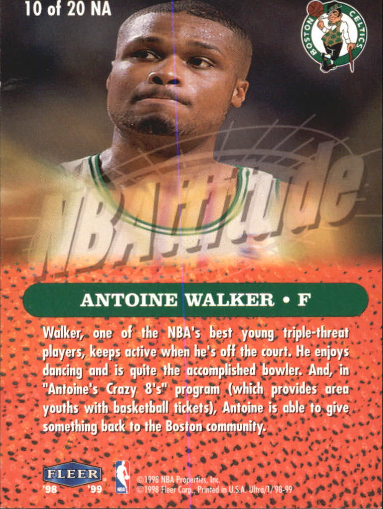 1998-99 Ultra Basketball NBAttitude Insert Singles - You Choose - Picture 21 of 39