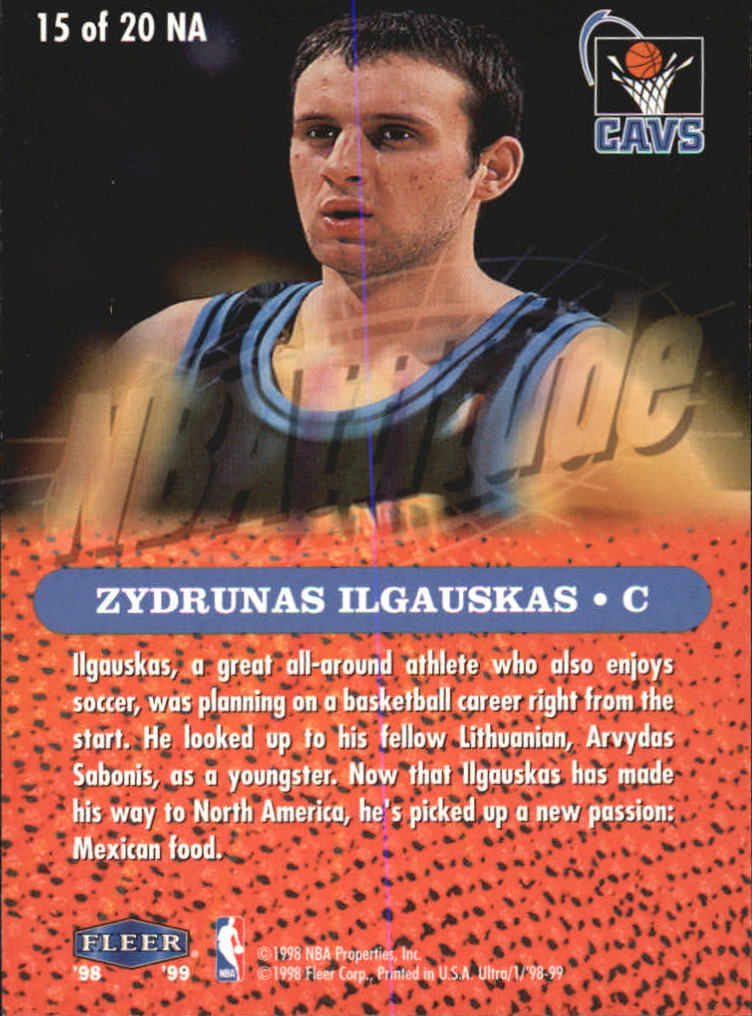 1998-99 Ultra Basketball NBAttitude Insert Singles - You Choose - Picture 30 of 39