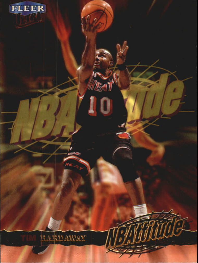 1998-99 Ultra NBAttitude #18 Tim Hardaway