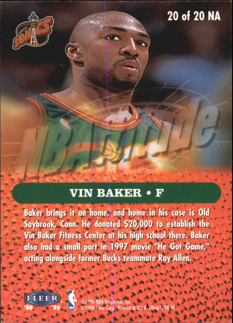 1998-99 Ultra Basketball NBAttitude Insert Singles - You Choose - Picture 39 of 39