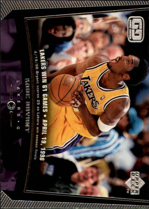 1998-99 Upper Deck #75 Kobe Bryant