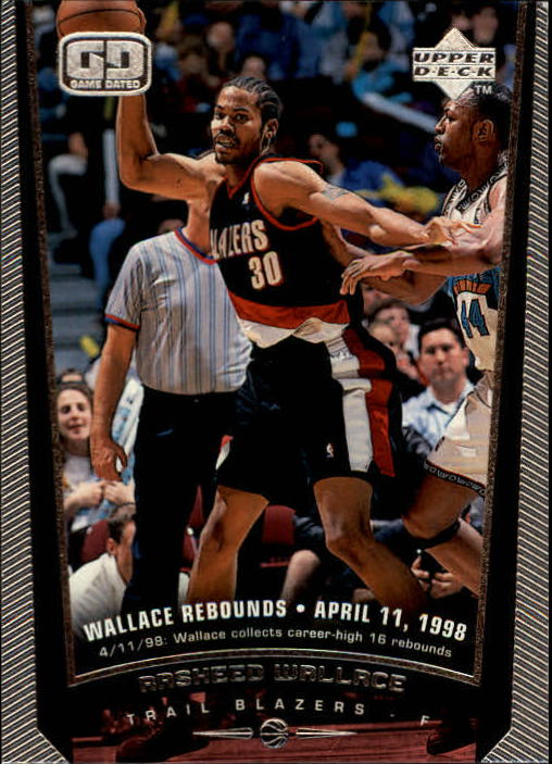 1998-99 Upper Deck #124 Rasheed Wallace