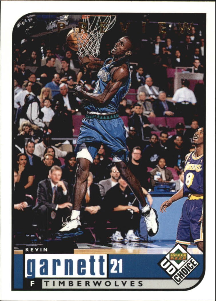1998-99 UD Choice Preview #85 Kevin Garnett