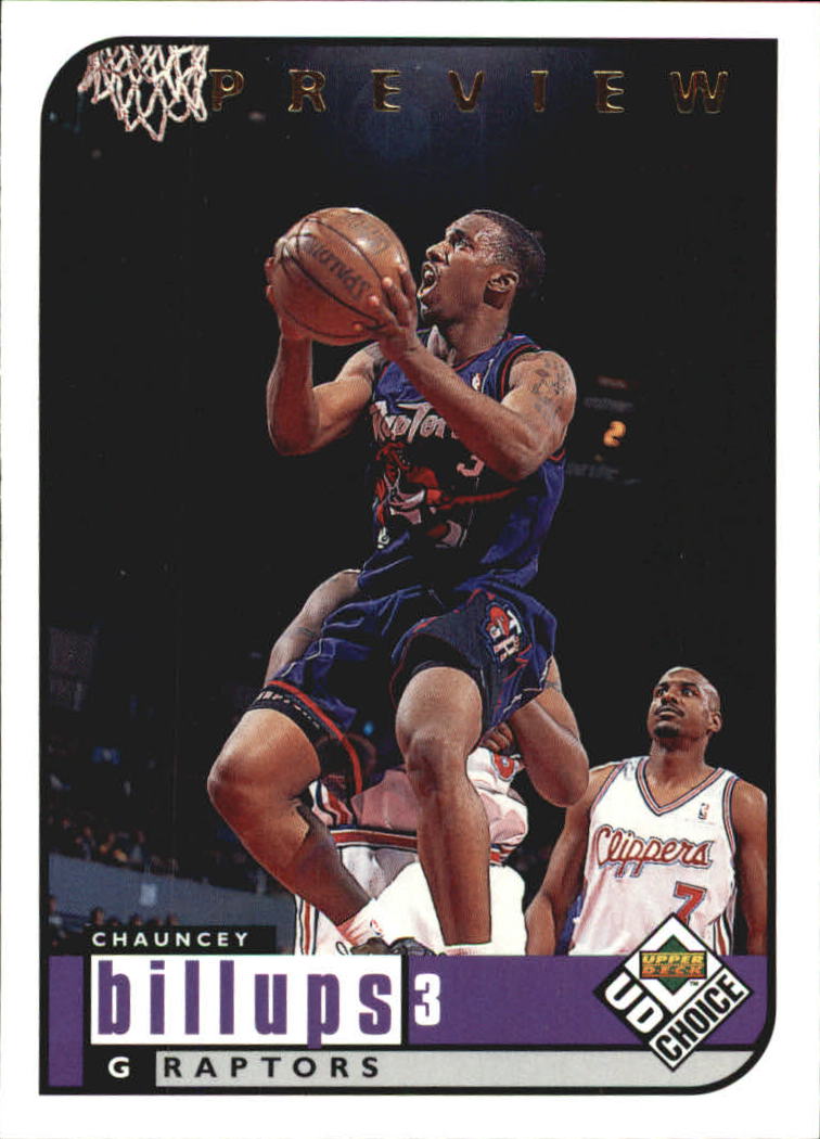 1998-99 UD Choice Preview #137 Chauncey Billups