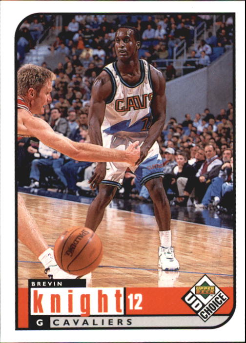 1998-99 UD Choice #25 Brevin Knight
