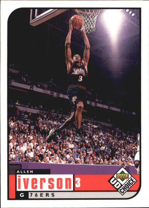 1998-99 UD Choice #105 Allen Iverson