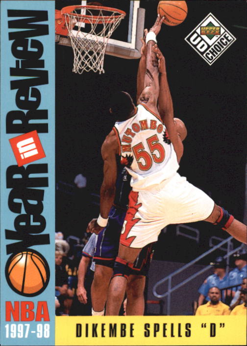 1998-99 UD Choice Basketball (Pick Choose Complete) - Picture 368 of 373