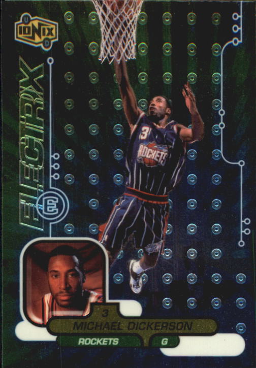 1998-99 UD Ionix #74 Michael Dickerson RC