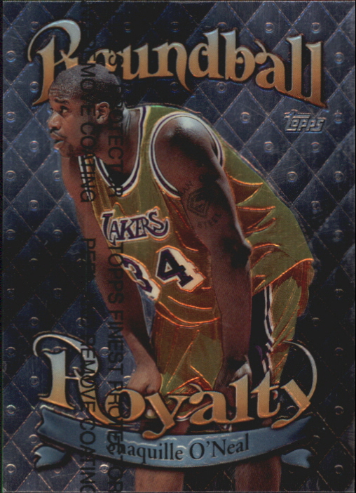1998-99 Topps Roundball Royalty #R9 Shaquille O'Neal