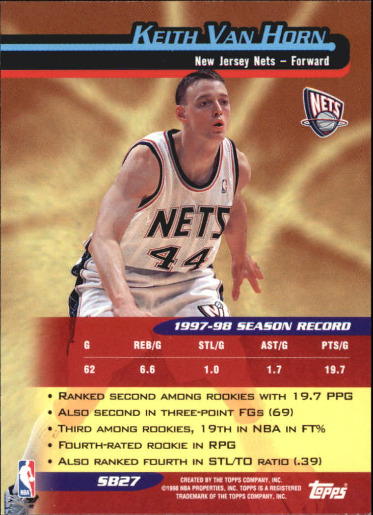 B1550- 1998-99 Topps Bk Cards 1-220 +RCs +Inserts -You Pick- 15+ FREE US SHIP - Picture 410 of 410