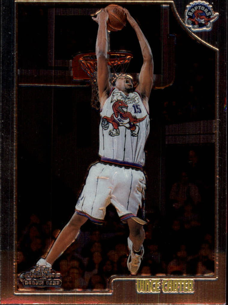 1998-99 Topps Chrome #199 Vince Carter RC - This is a Vince Carter 