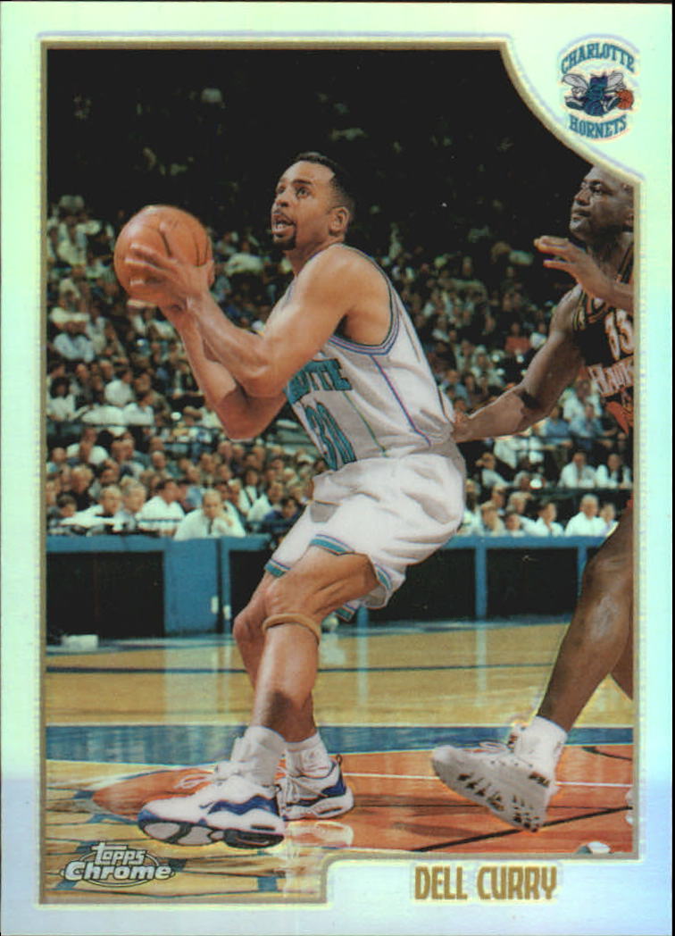 1998-99 Topps Chrome Refractors #57 Dell Curry