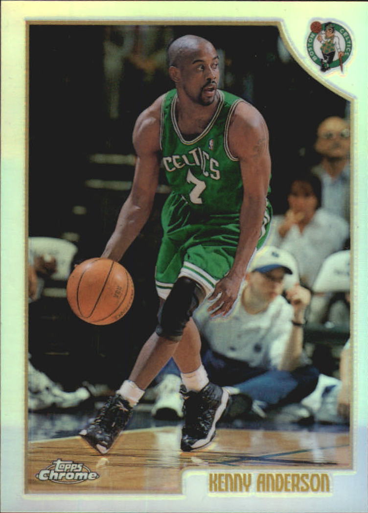 1998-99 Topps Chrome Refractors #120 Kenny Anderson