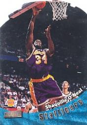 1998-99 Stadium Club Statliners #S16 Shaquille O'Neal