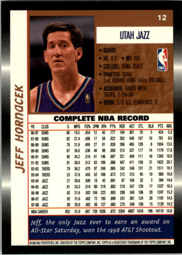 B1550- 1998-99 Topps Bk Cards 1-220 +RCs +Inserts -You Pick- 15+ FREE US SHIP - Picture 21 of 410