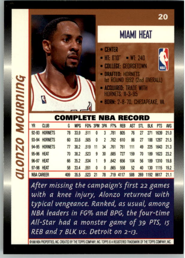 B1550- 1998-99 Topps Bk Cards 1-220 +RCs +Inserts -You Pick- 15+ FREE US SHIP - Picture 37 of 410