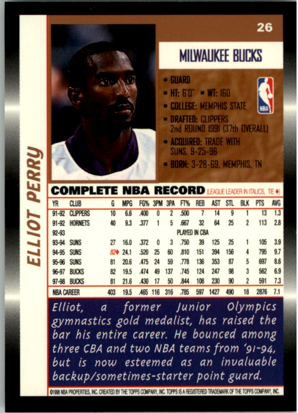 B1550- 1998-99 Topps Bk Cards 1-220 +RCs +Inserts -You Pick- 15+ FREE US SHIP - Picture 49 of 410