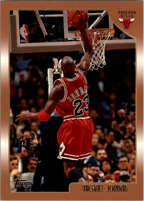 1998-99 Topps #77 Michael Jordan - NM-MT