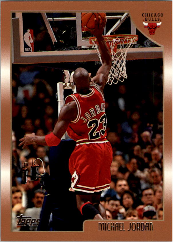 98-99 Michael Jordan Game Jersey - Michael Jordan Cards