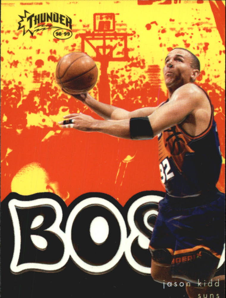 1998-99 SkyBox Thunder Boss #9 Jason Kidd