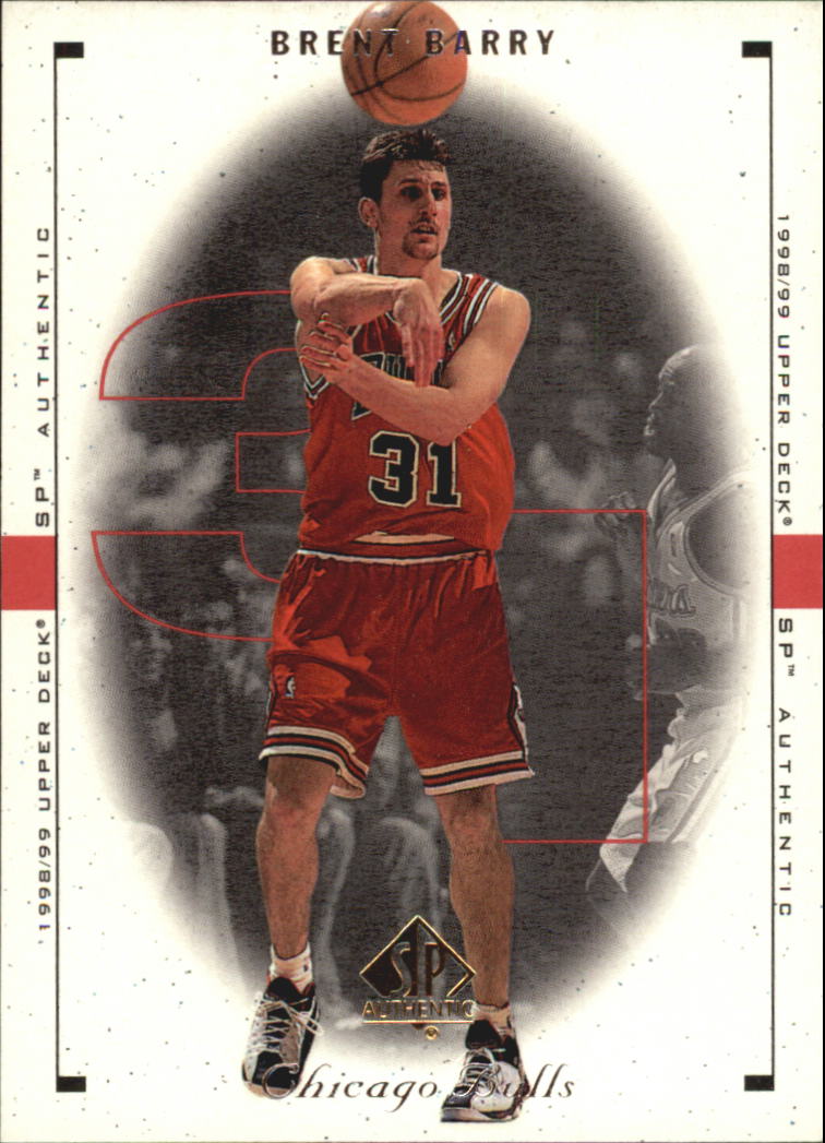 1998-99 SP Authentic #22 Brent Barry