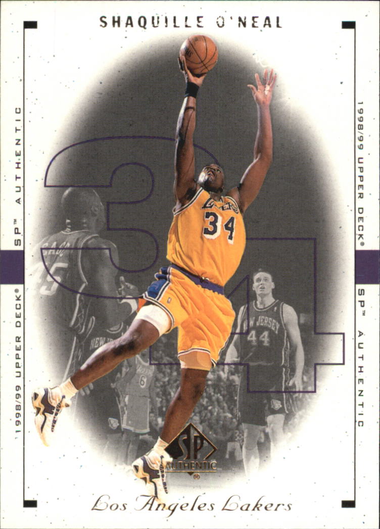 1998-99 SP Authentic #46 Shaquille O'Neal
