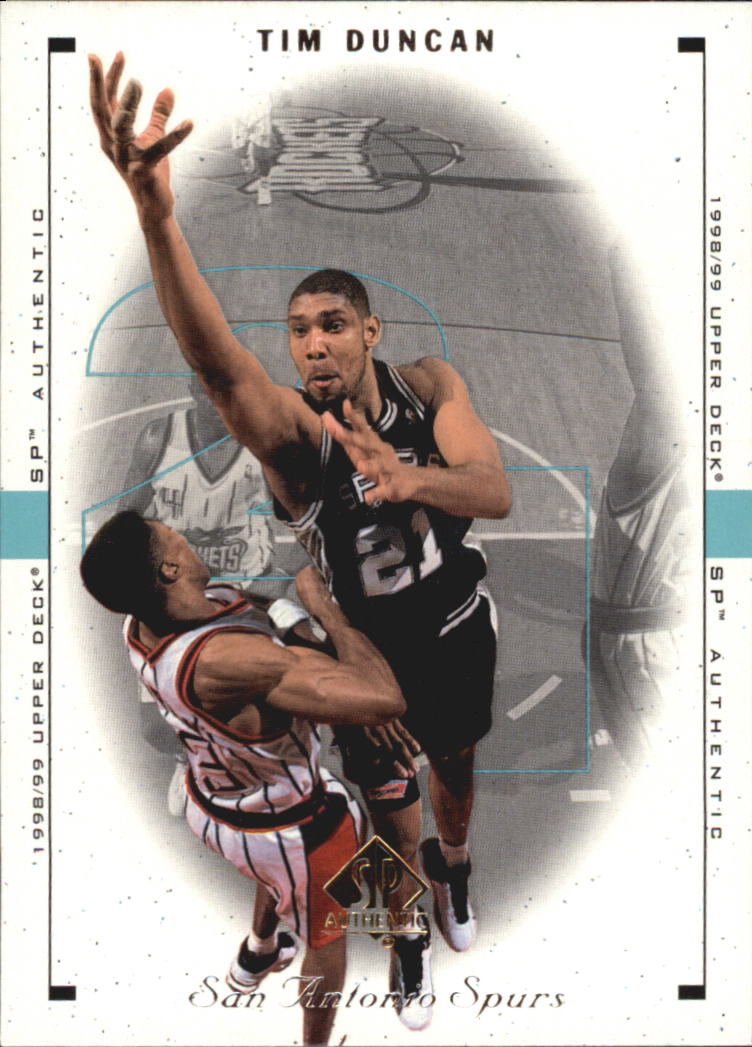 1998-99 SP Authentic #75 Tim Duncan