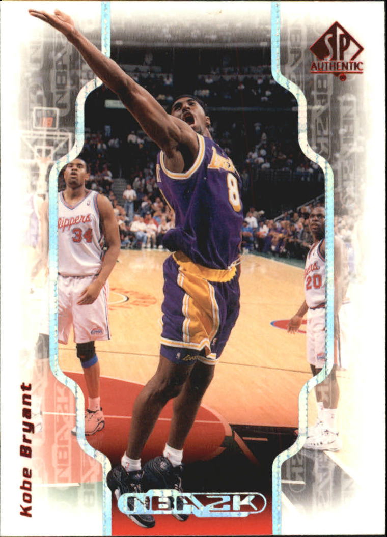 1998-99 SP Authentic NBA 2K #2K16 Kobe Bryant